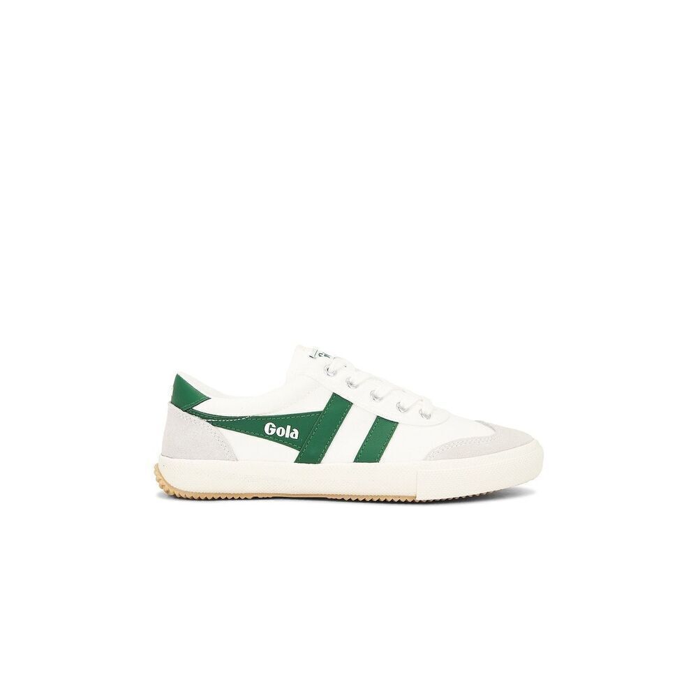 GOLA Badminton Sneaker in Off White & Green Men’s  Size 9